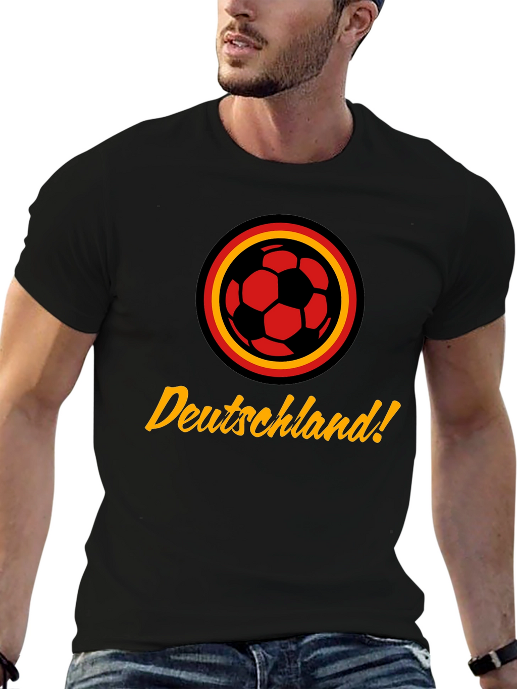 Deutschland Soccer Ball T-Shirt