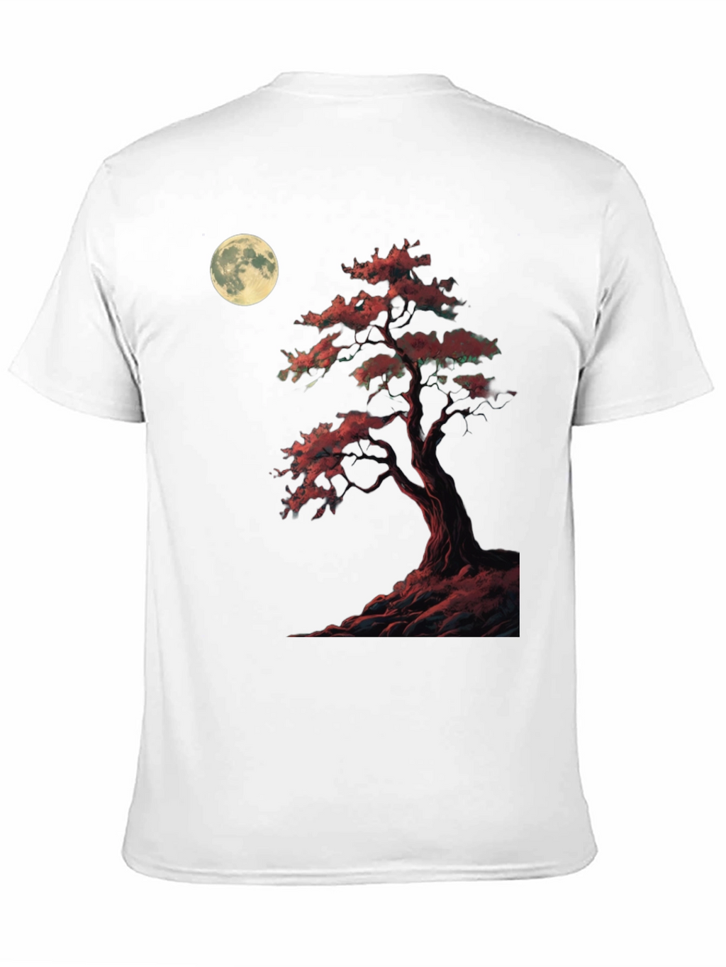Moonlit Bonsai T-Shirt - Unique Graphic Tee
