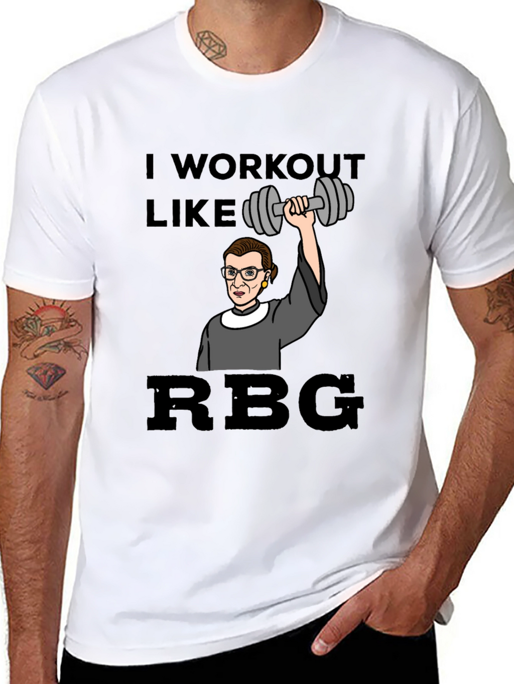 I Workout Like RBG T-Shirt