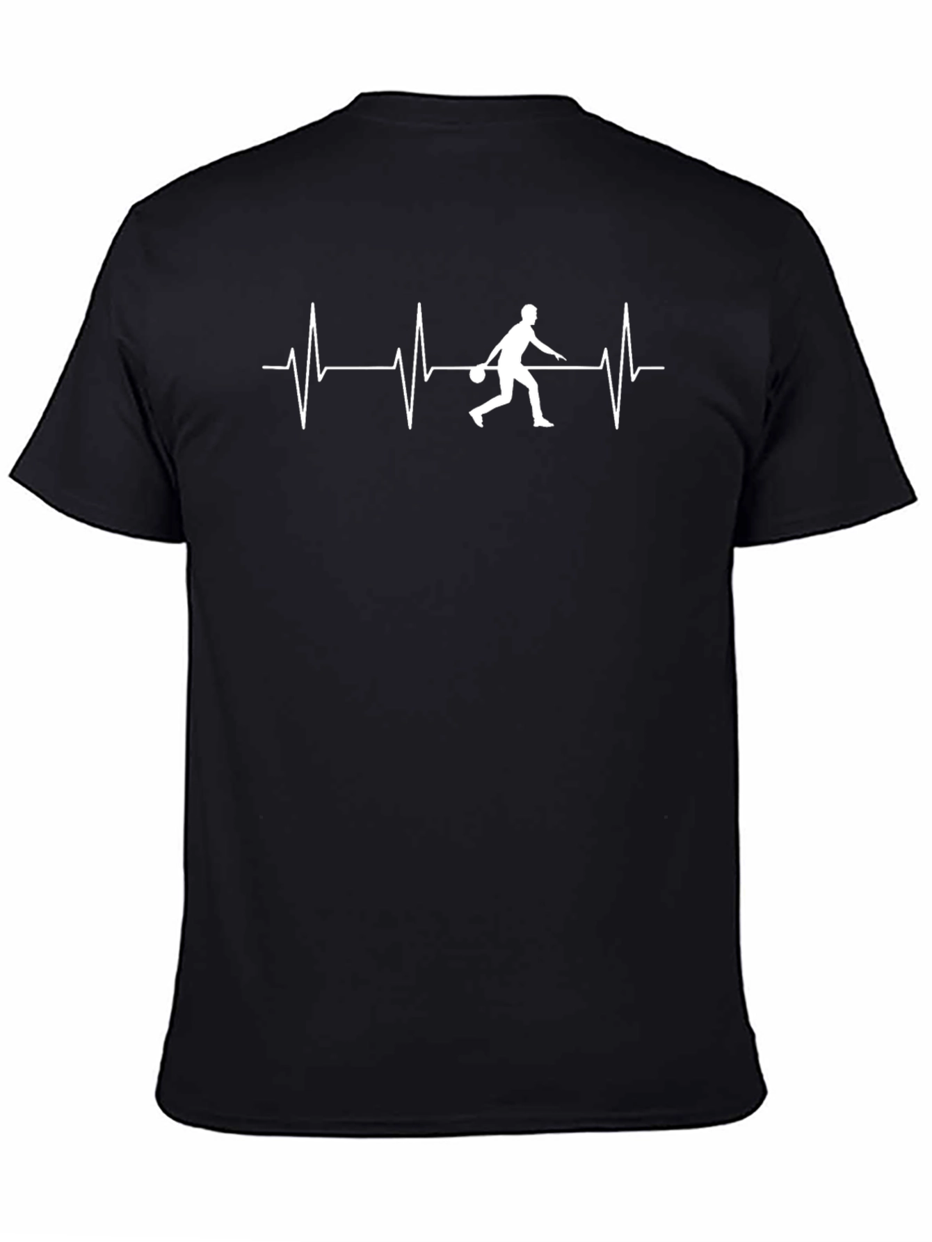 Bowling Heartbeat Graphic T-Shirt