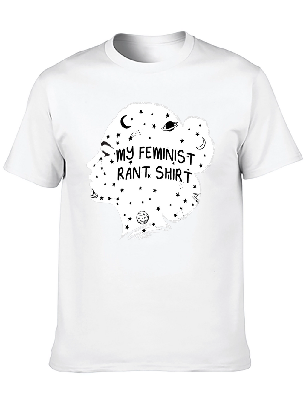 My Feminist Rant Shirt - Black Tee