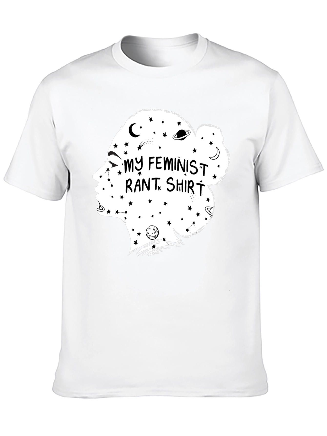 My Feminist Rant Shirt - Black Tee