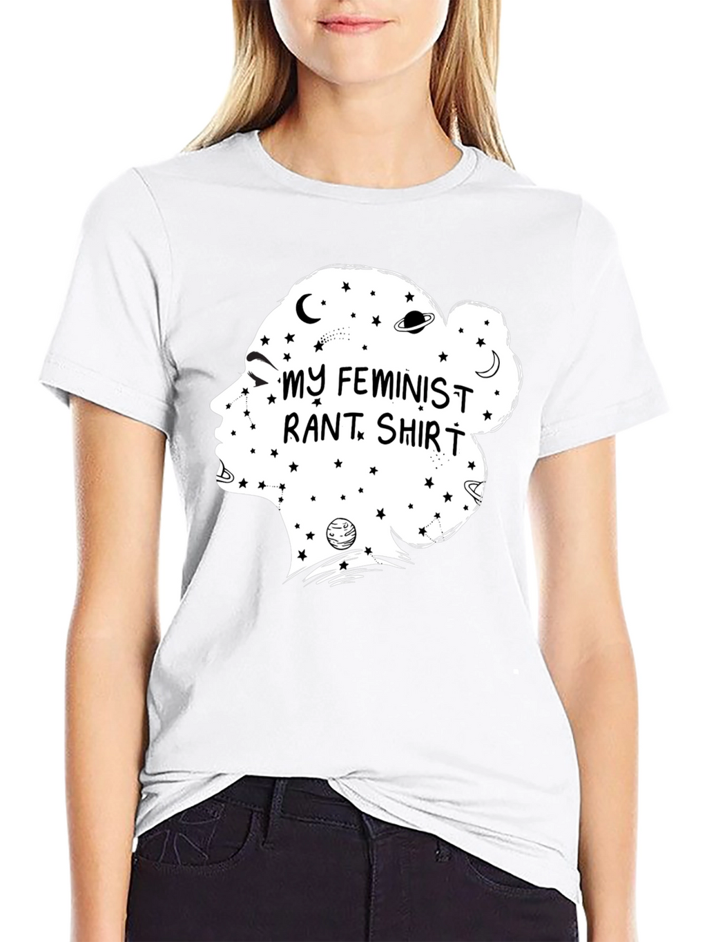 My Feminist Rant Shirt - Black Tee