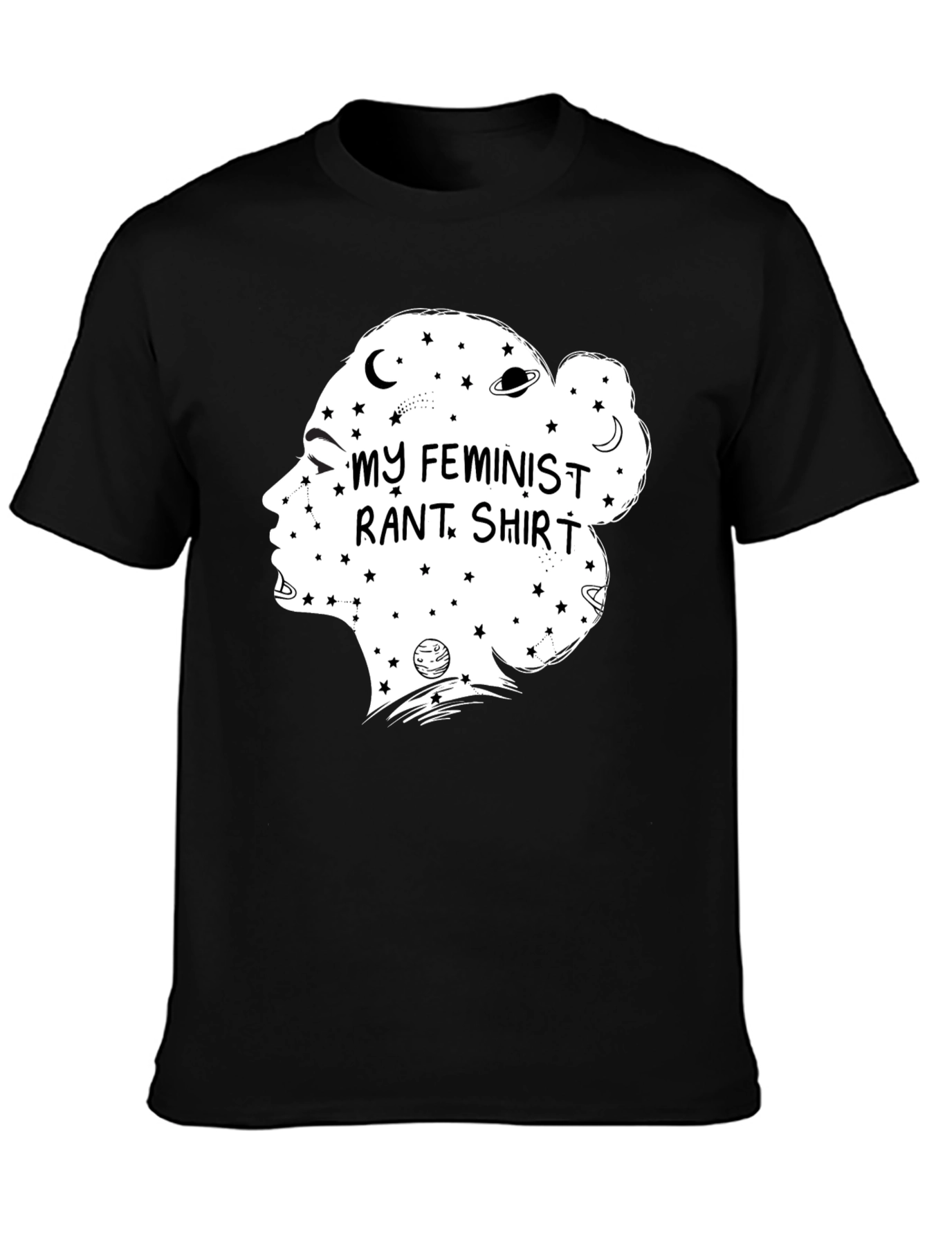 My Feminist Rant Shirt - Black Tee