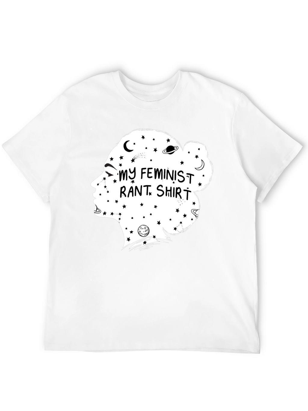 My Feminist Rant Shirt - Black Tee