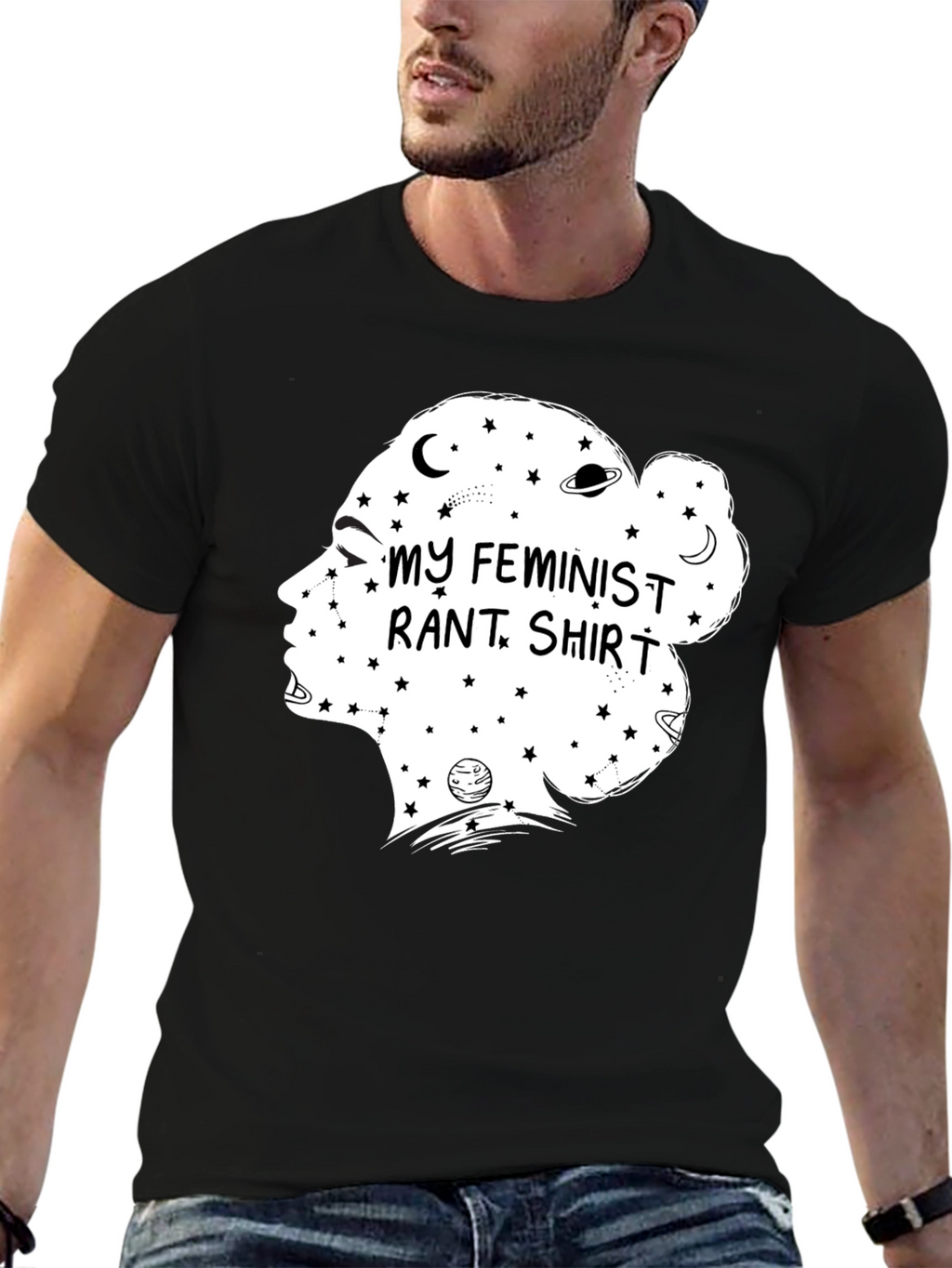 My Feminist Rant Shirt - Black Tee