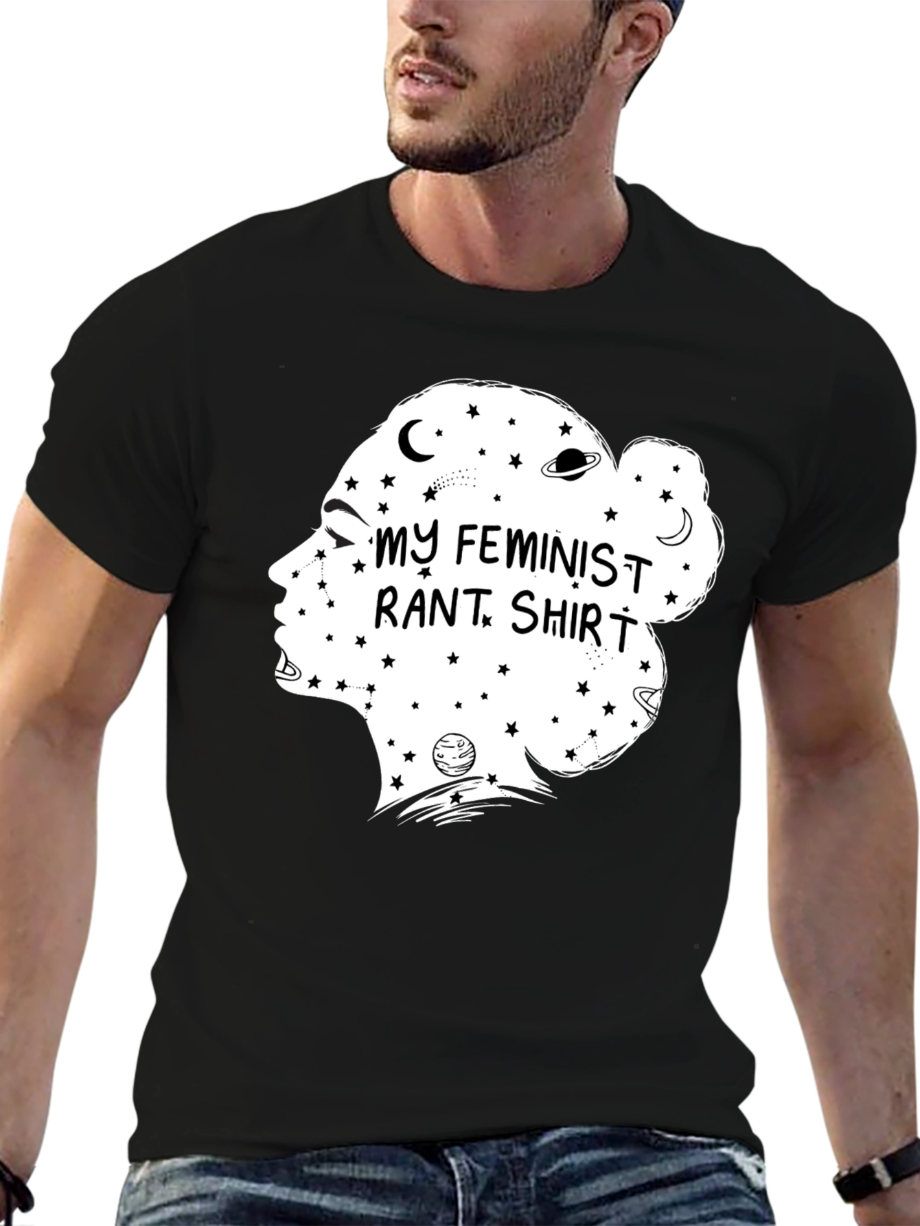 My Feminist Rant Shirt - Black Tee