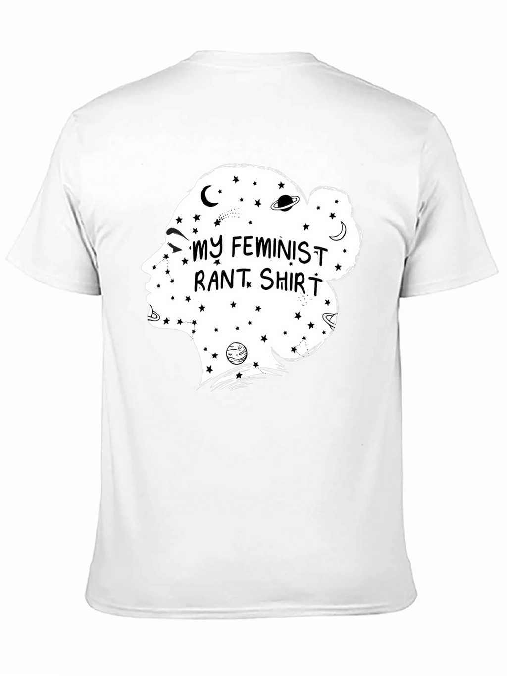 My Feminist Rant Shirt - Black Tee