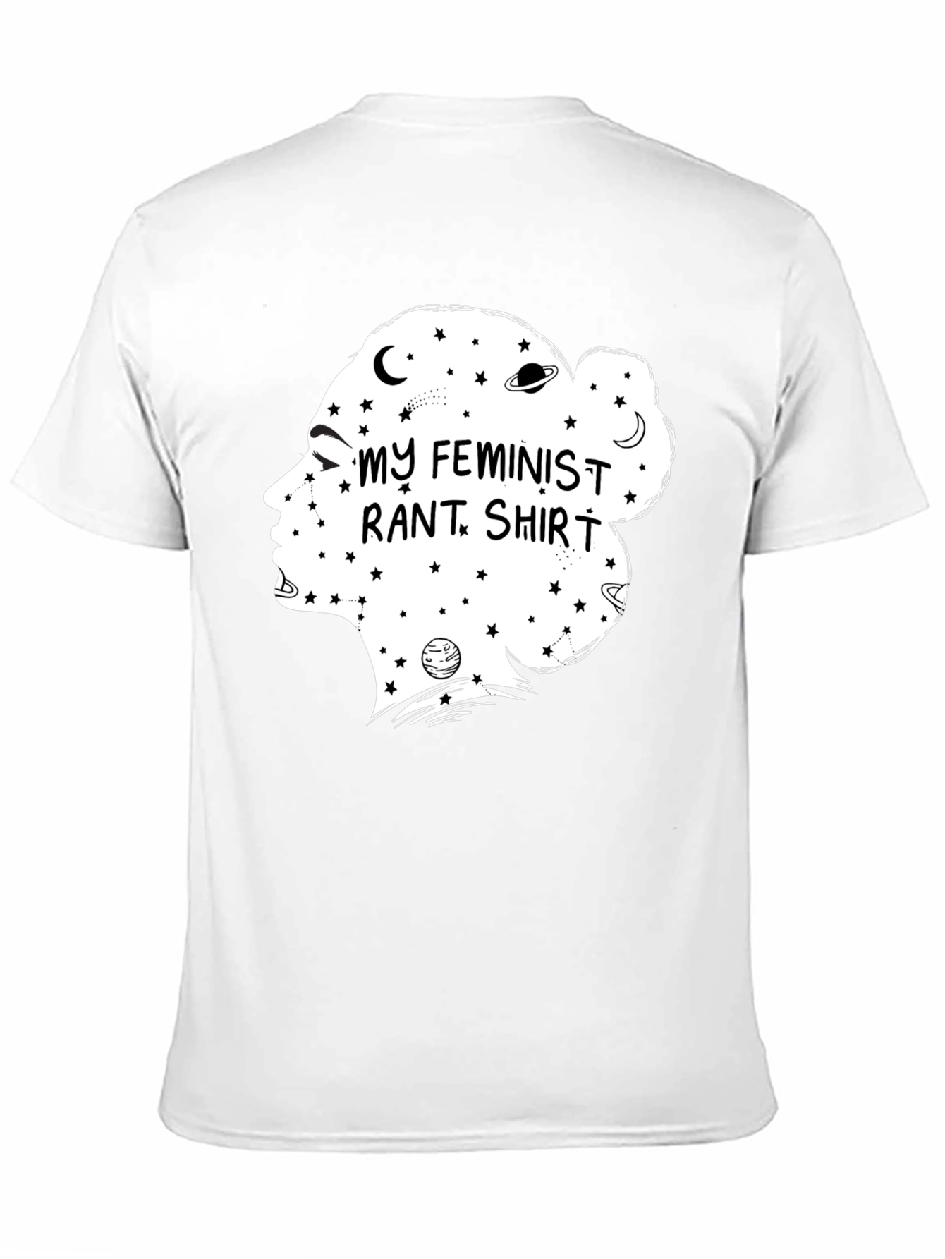 My Feminist Rant Shirt - Black Tee