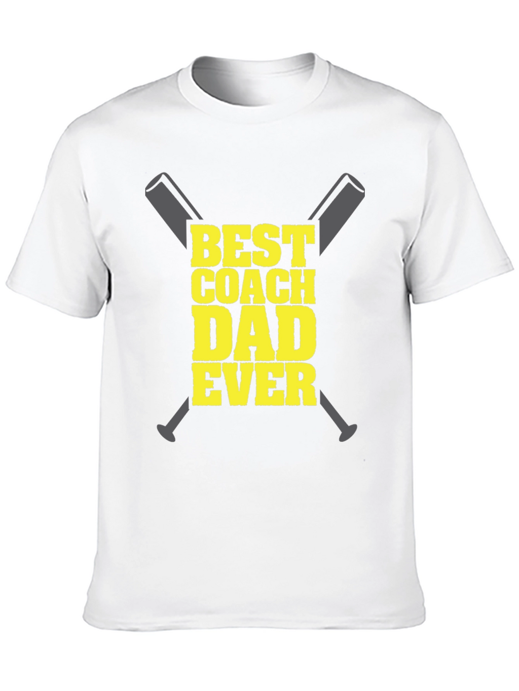 Best Coach Dad Ever Graphic T-Shirt