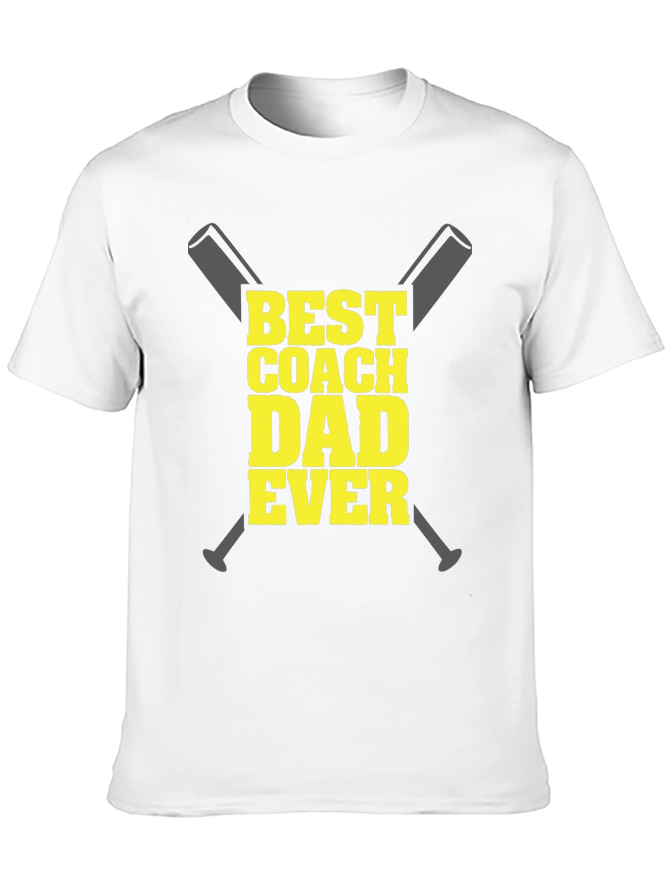 Best Coach Dad Ever Graphic T-Shirt