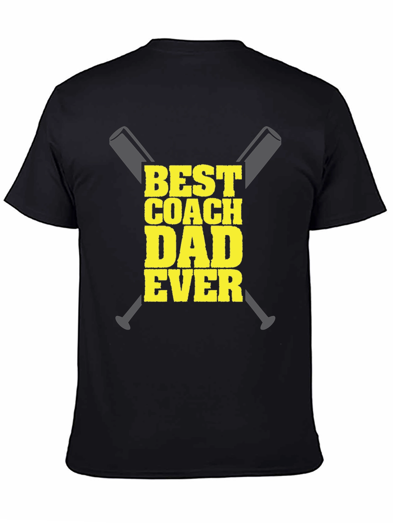 Best Coach Dad Ever Graphic T-Shirt