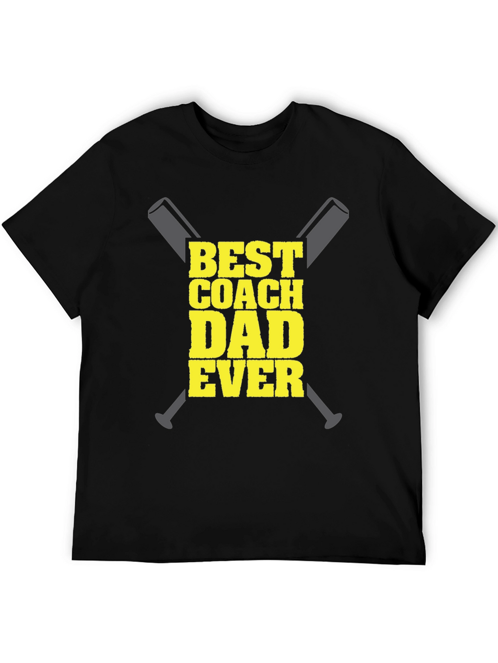 Best Coach Dad Ever Graphic T-Shirt