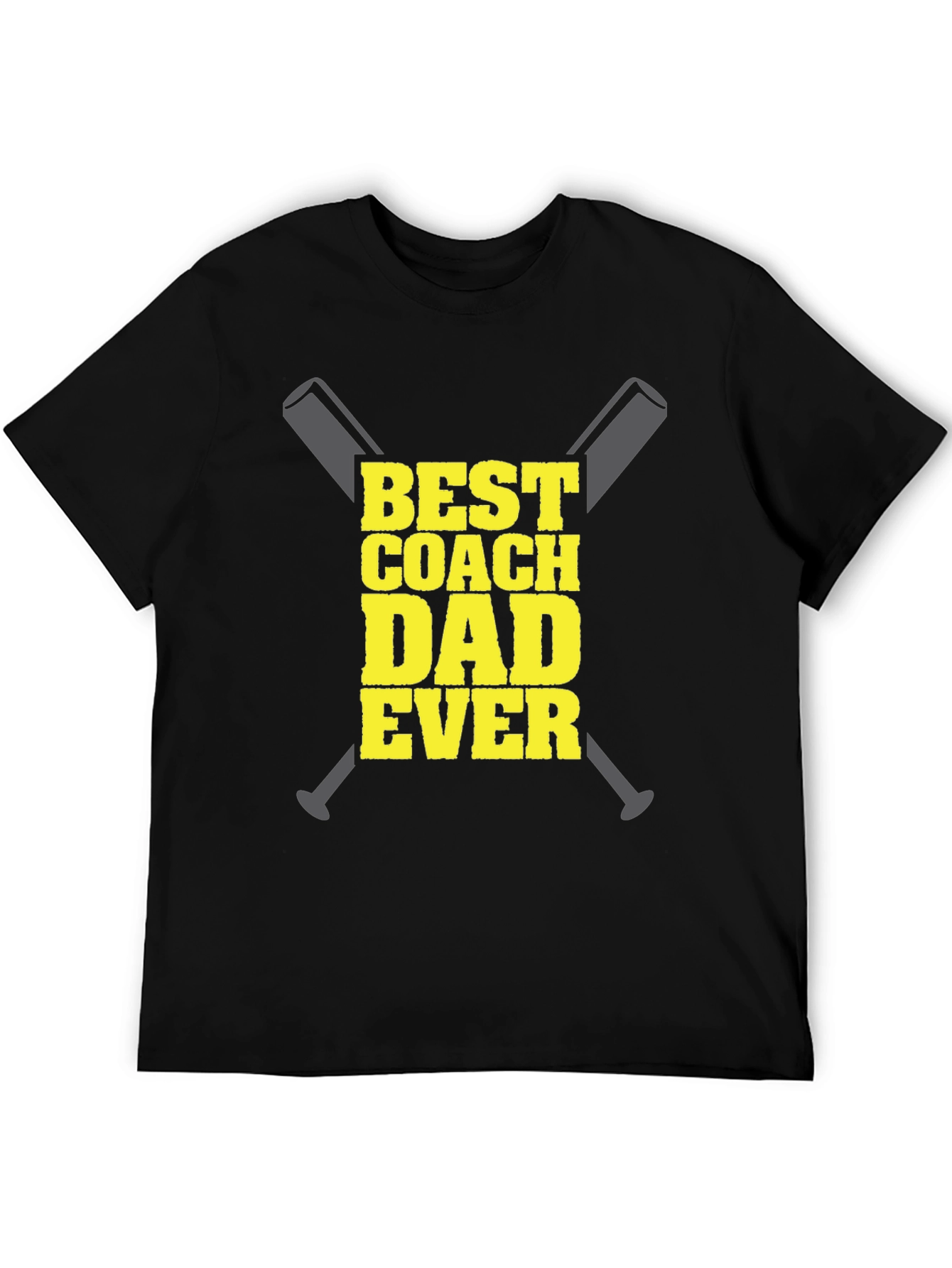 Best Coach Dad Ever Graphic T-Shirt