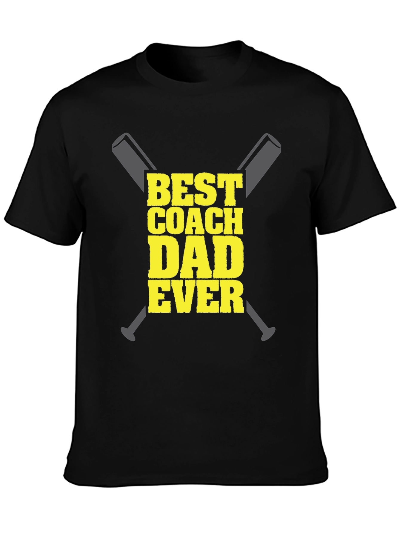 Best Coach Dad Ever Graphic T-Shirt