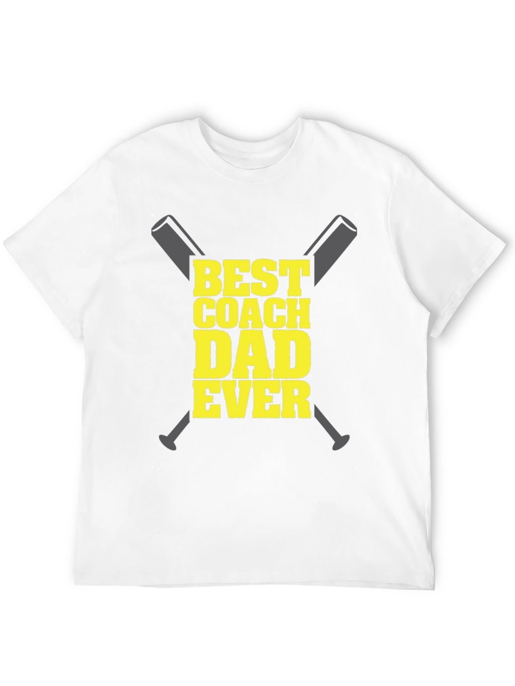 Best Coach Dad Ever Graphic T-Shirt