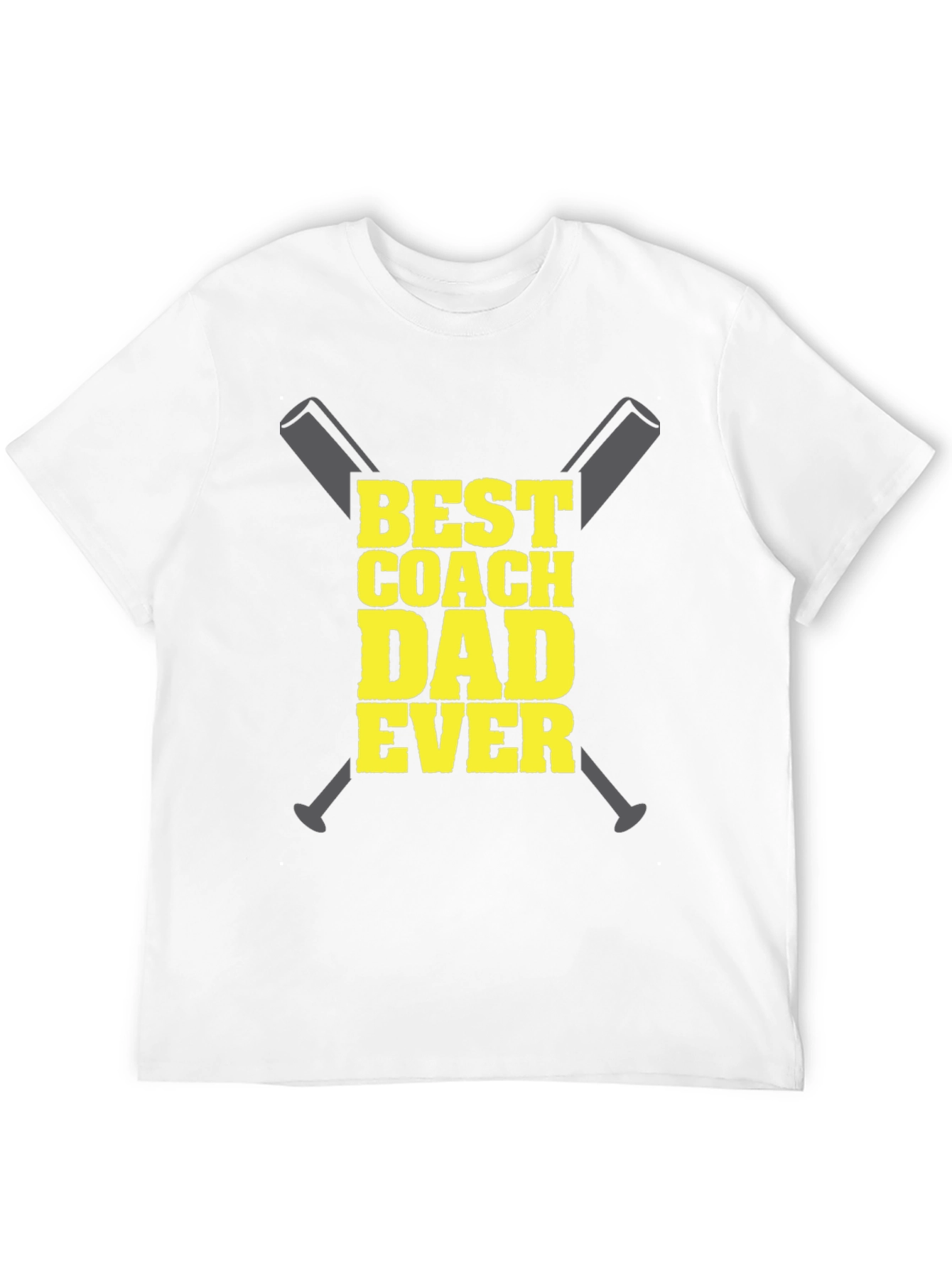 Best Coach Dad Ever Graphic T-Shirt
