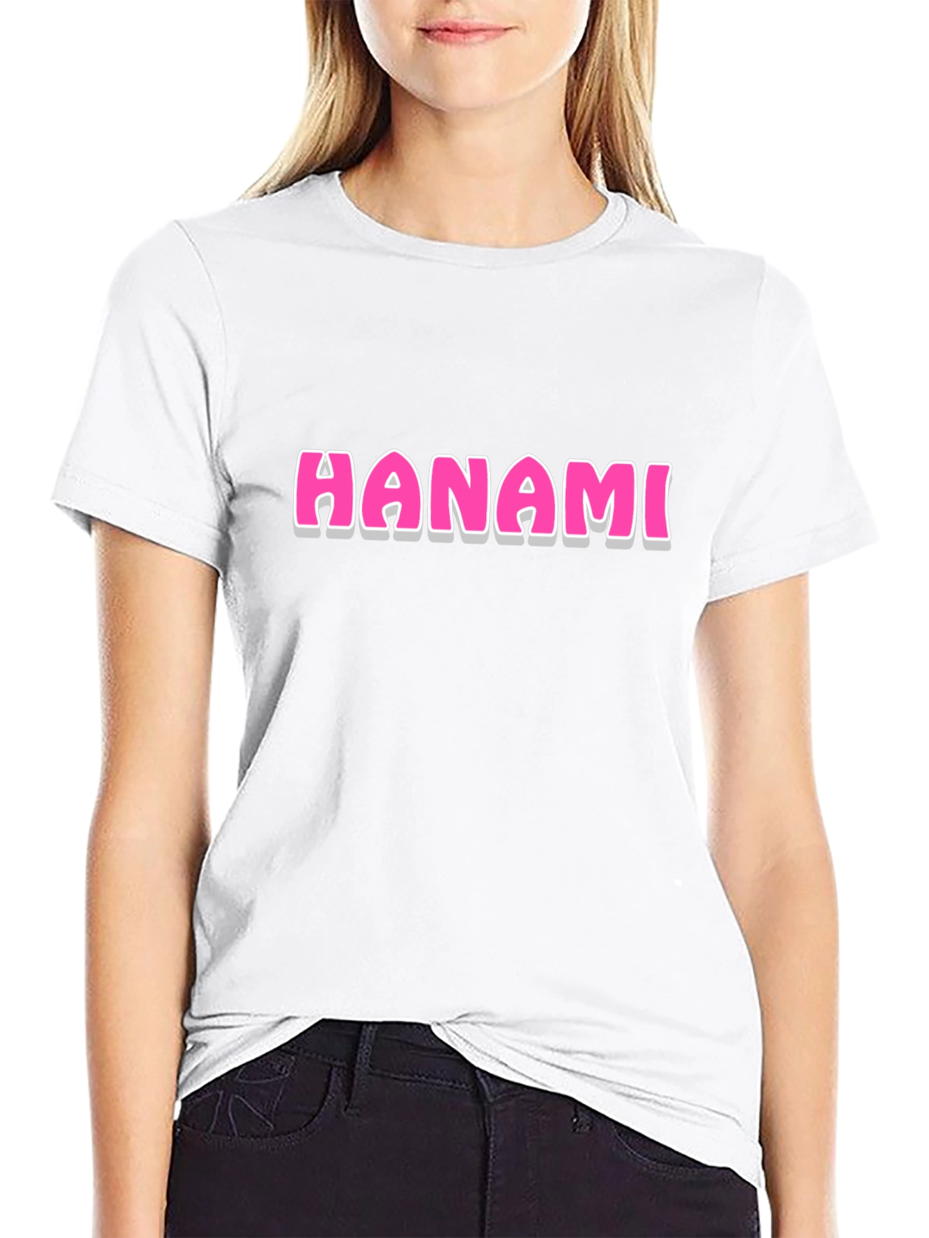 Hanami Graphic Black T-Shirt