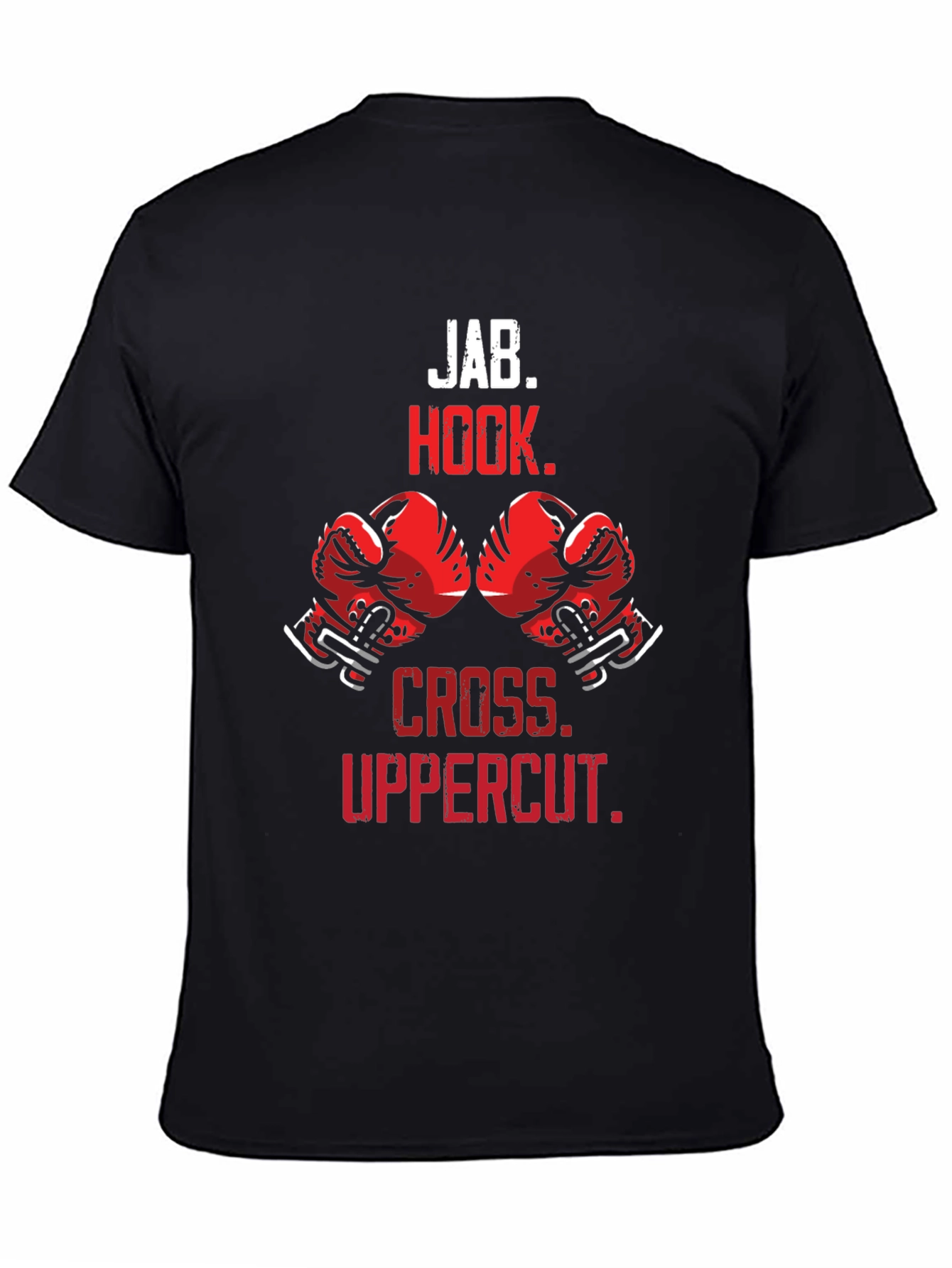 Boxing Moves T-Shirt | Jab Hook Cross Uppercut