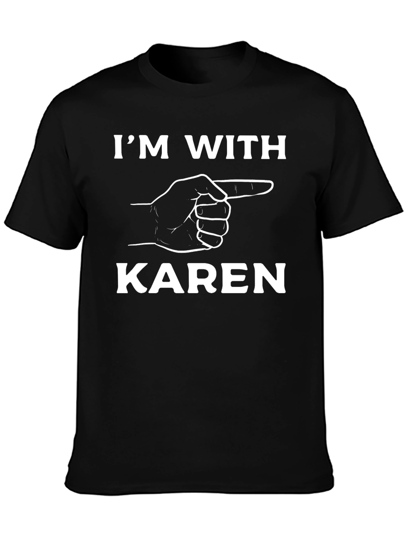 Im With Karen Graphic Tee