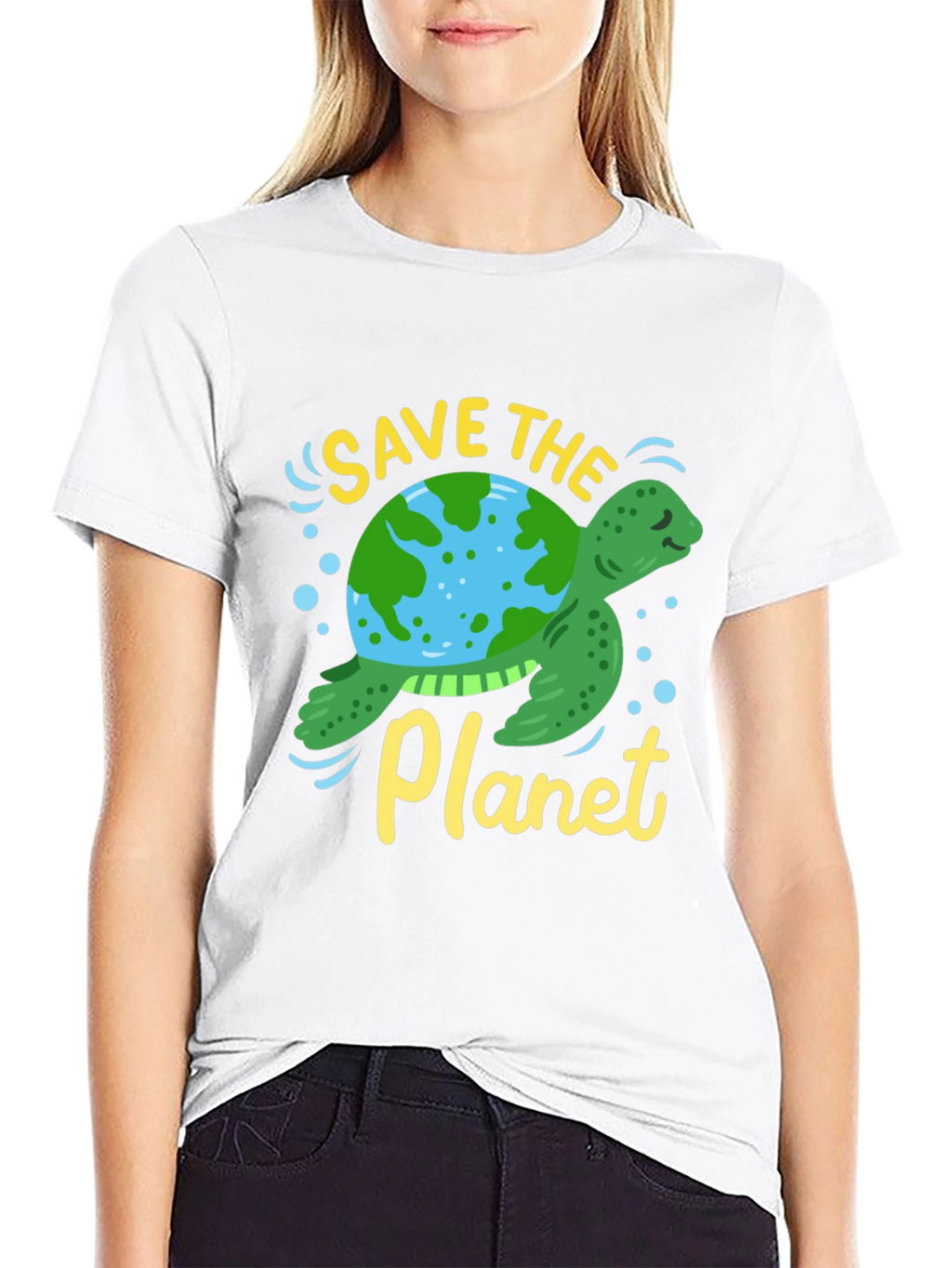 Save the Planet Turtle T-Shirt