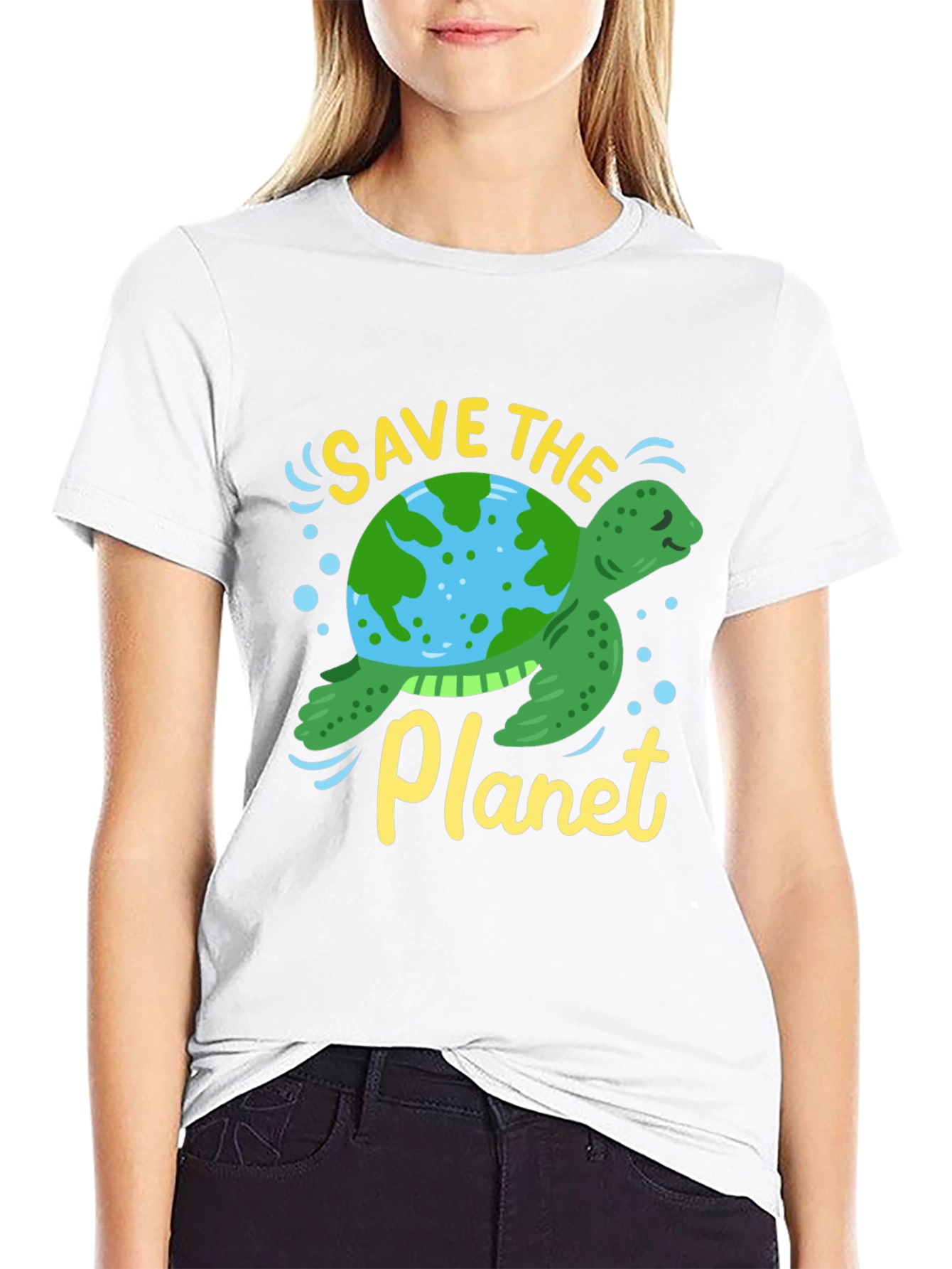 Save the Planet Turtle T-Shirt