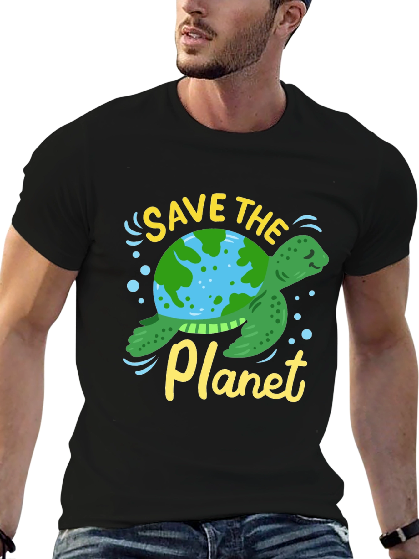 Save the Planet Turtle T-Shirt