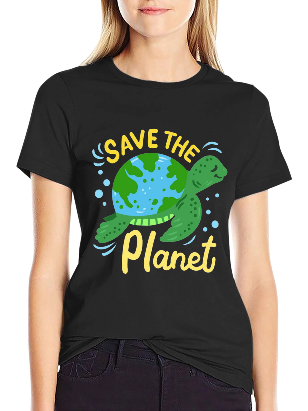 Save the Planet Turtle T-Shirt