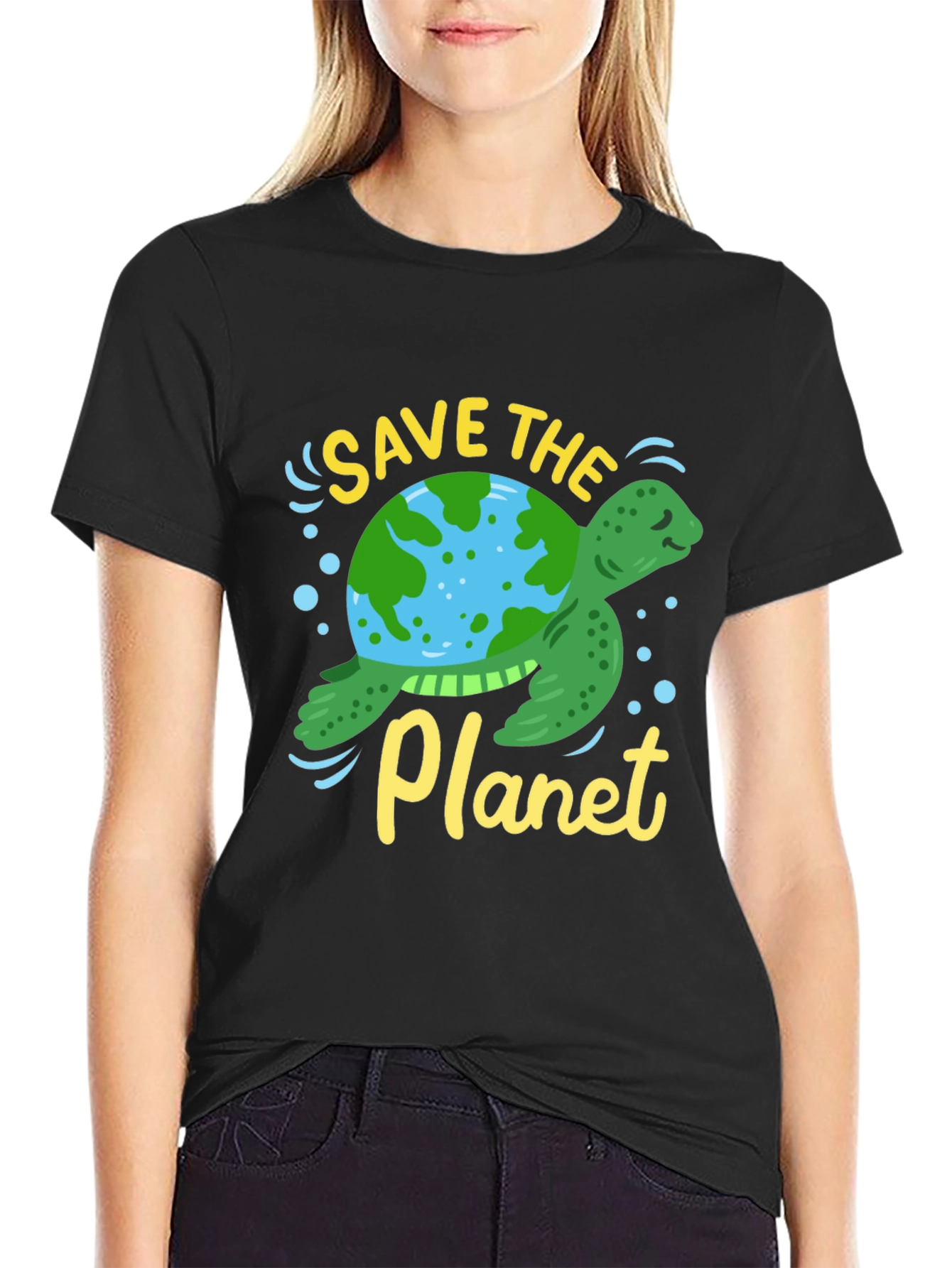 Save the Planet Turtle T-Shirt