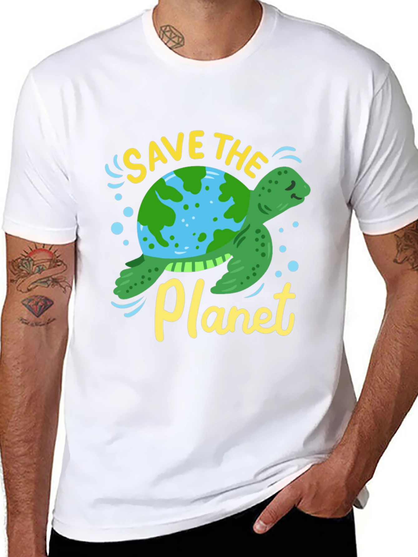 Save the Planet Turtle T-Shirt