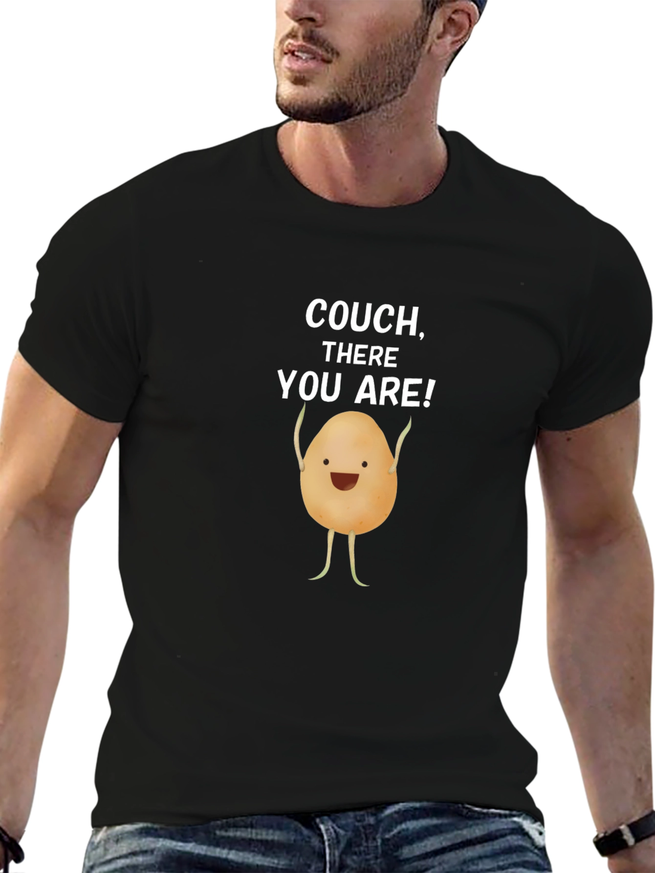Couch Potato T-Shirt - Funny Novelty Tee