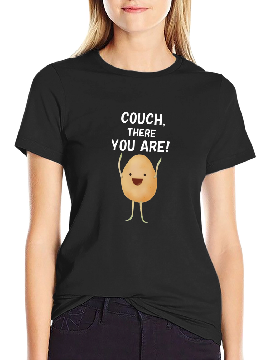 Couch Potato T-Shirt - Funny Novelty Tee