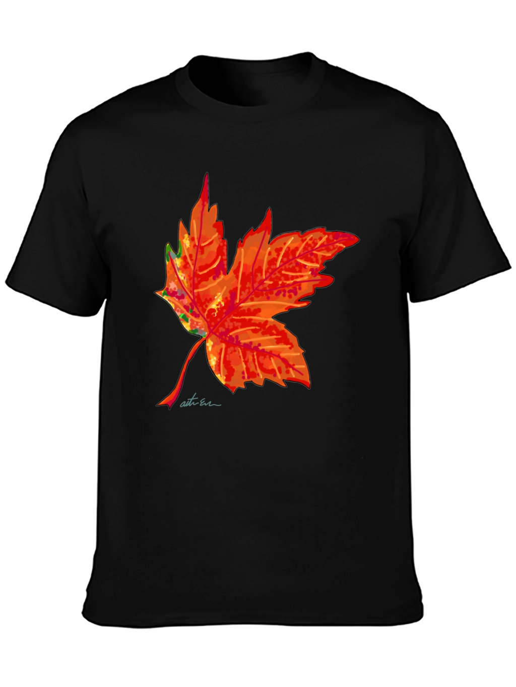Autumn Leaf Graphic T-Shirt - Stylish Fall Fashion