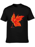 Autumn Leaf Graphic T-Shirt - Stylish Fall Fashion