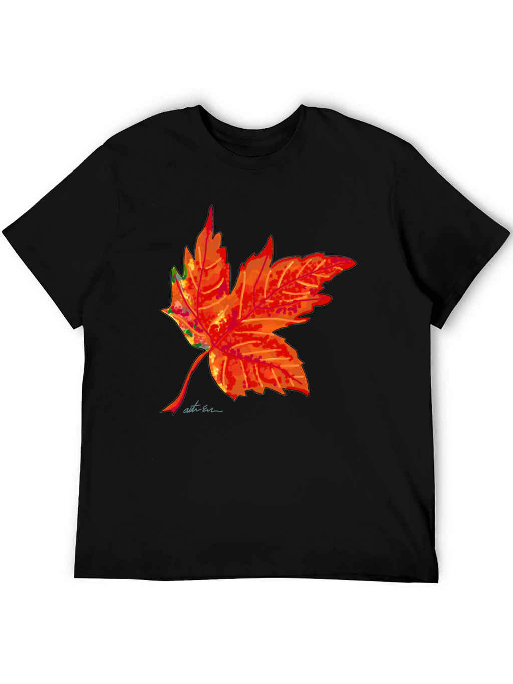 Autumn Leaf Graphic T-Shirt - Stylish Fall Fashion