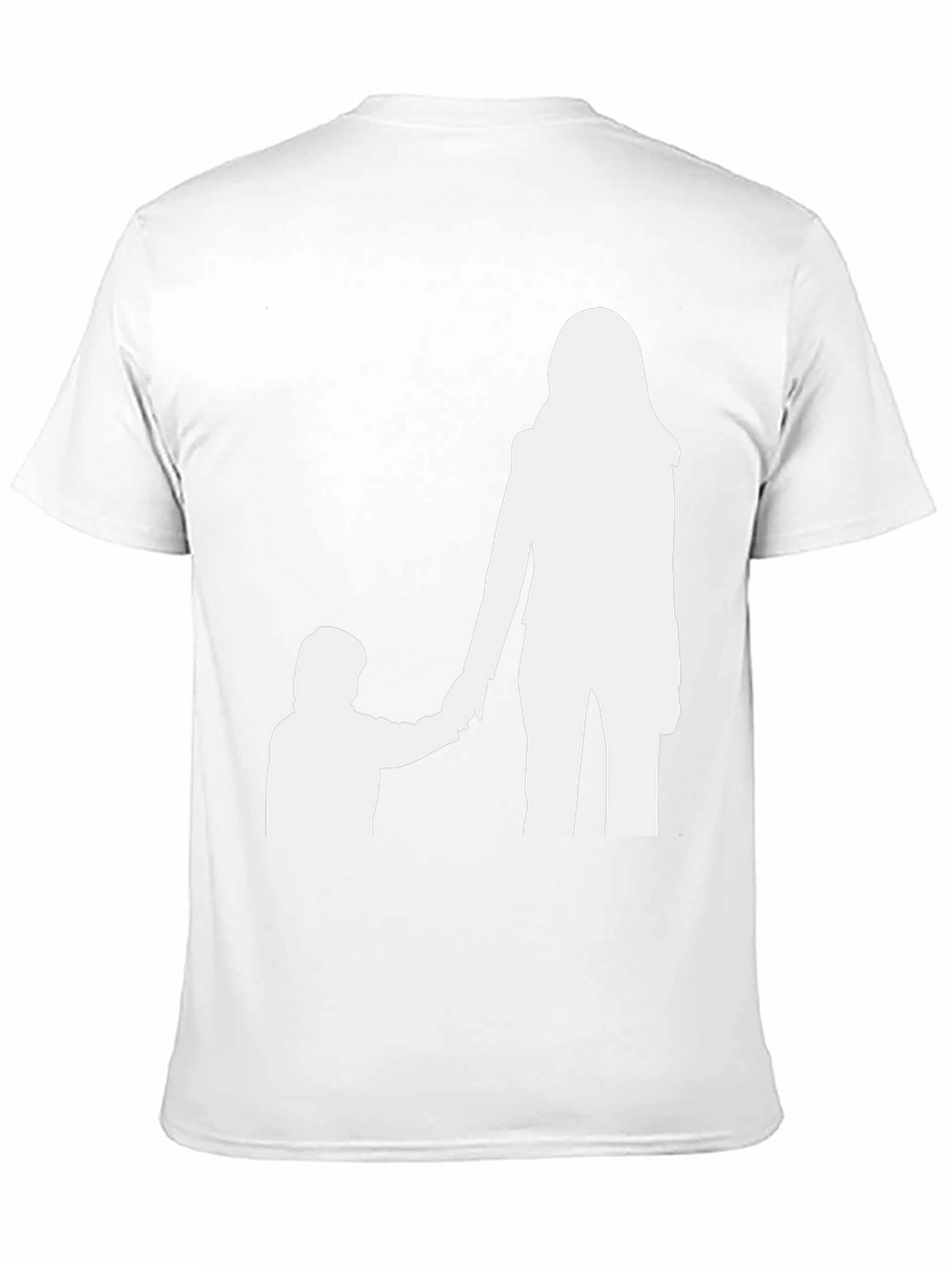 Mother and Child Graphic Tee - Black