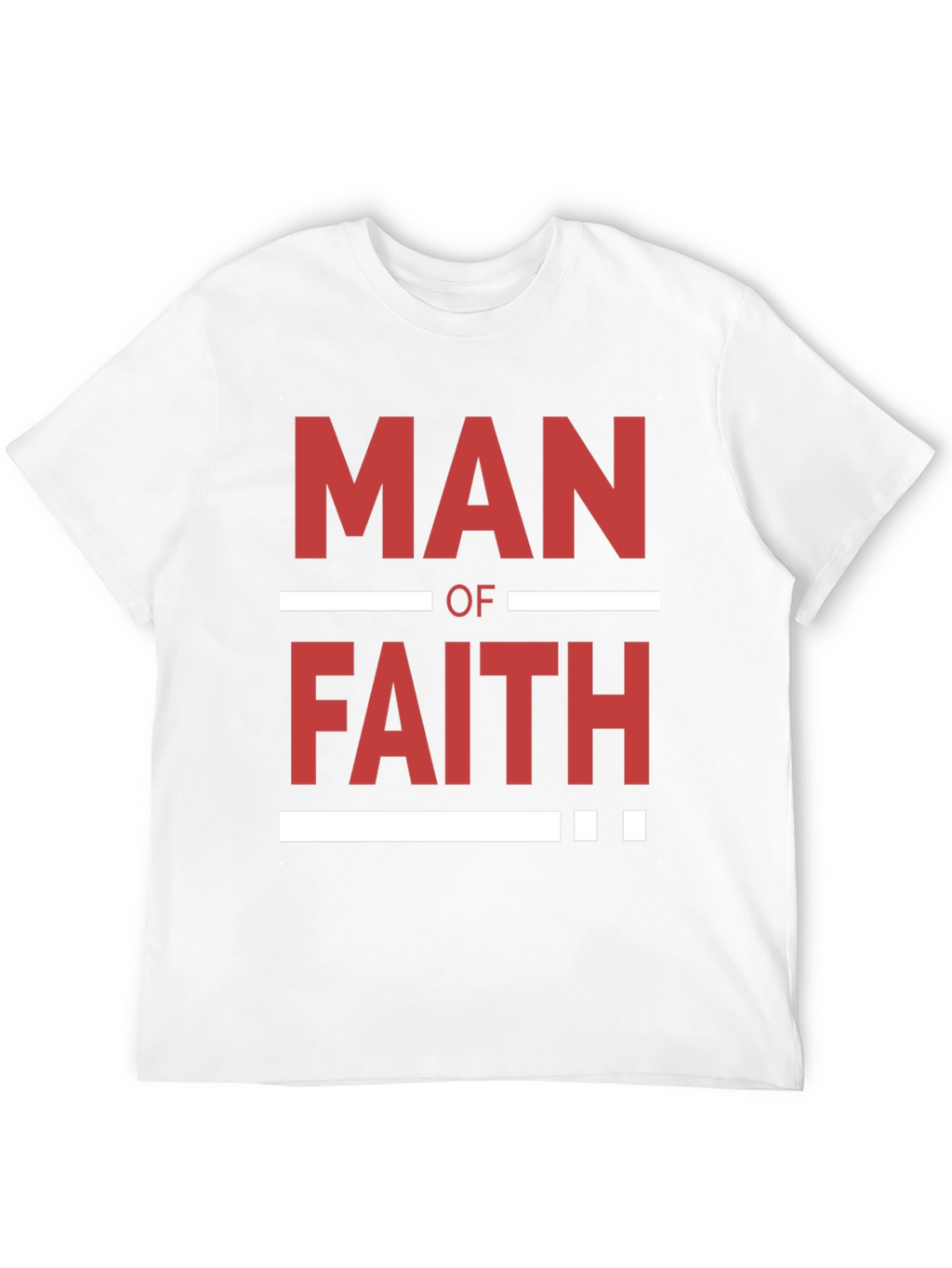 Man of Faith Graphic T-Shirt - Black