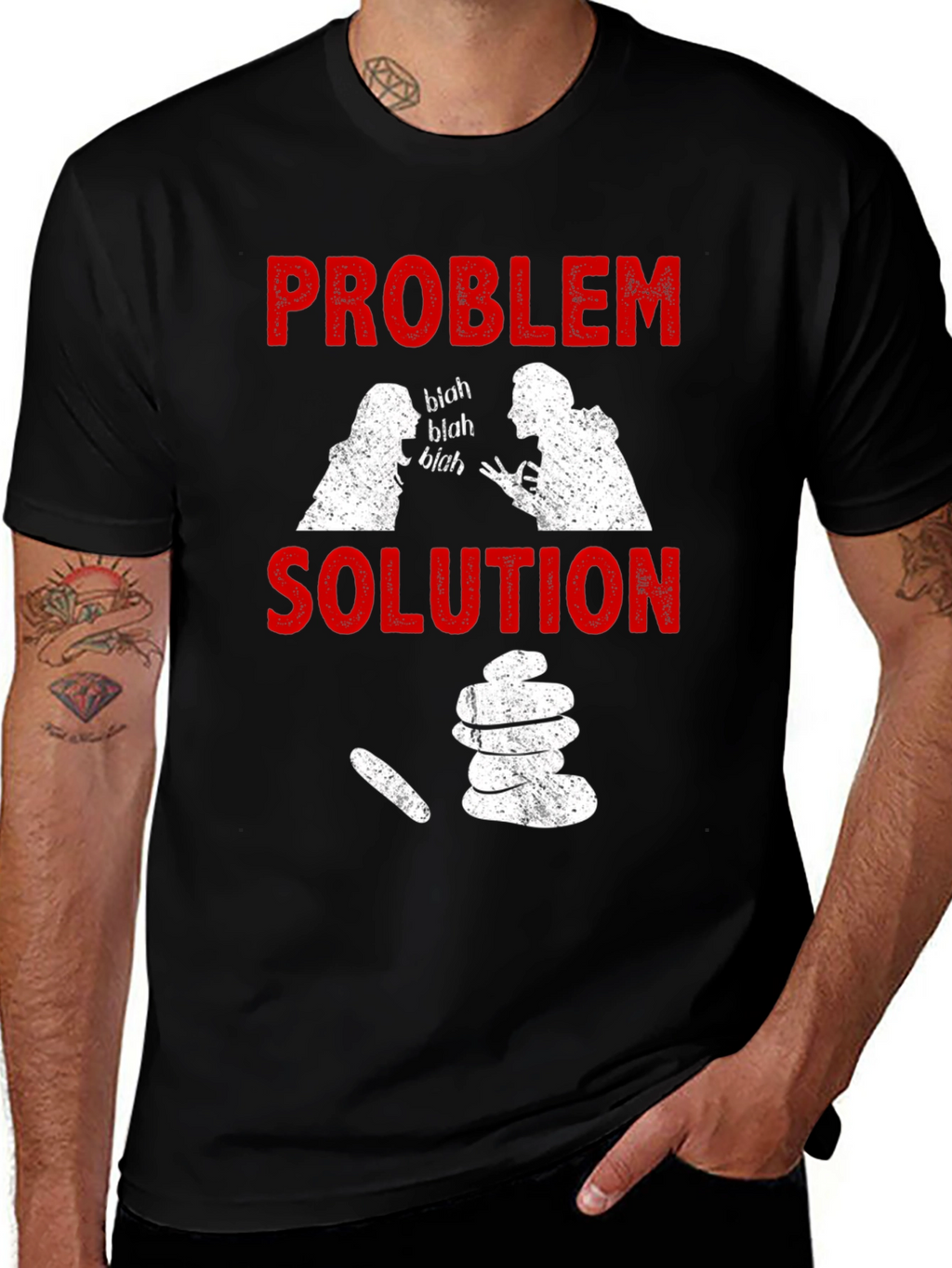 Problem Solution Funny T-Shirt