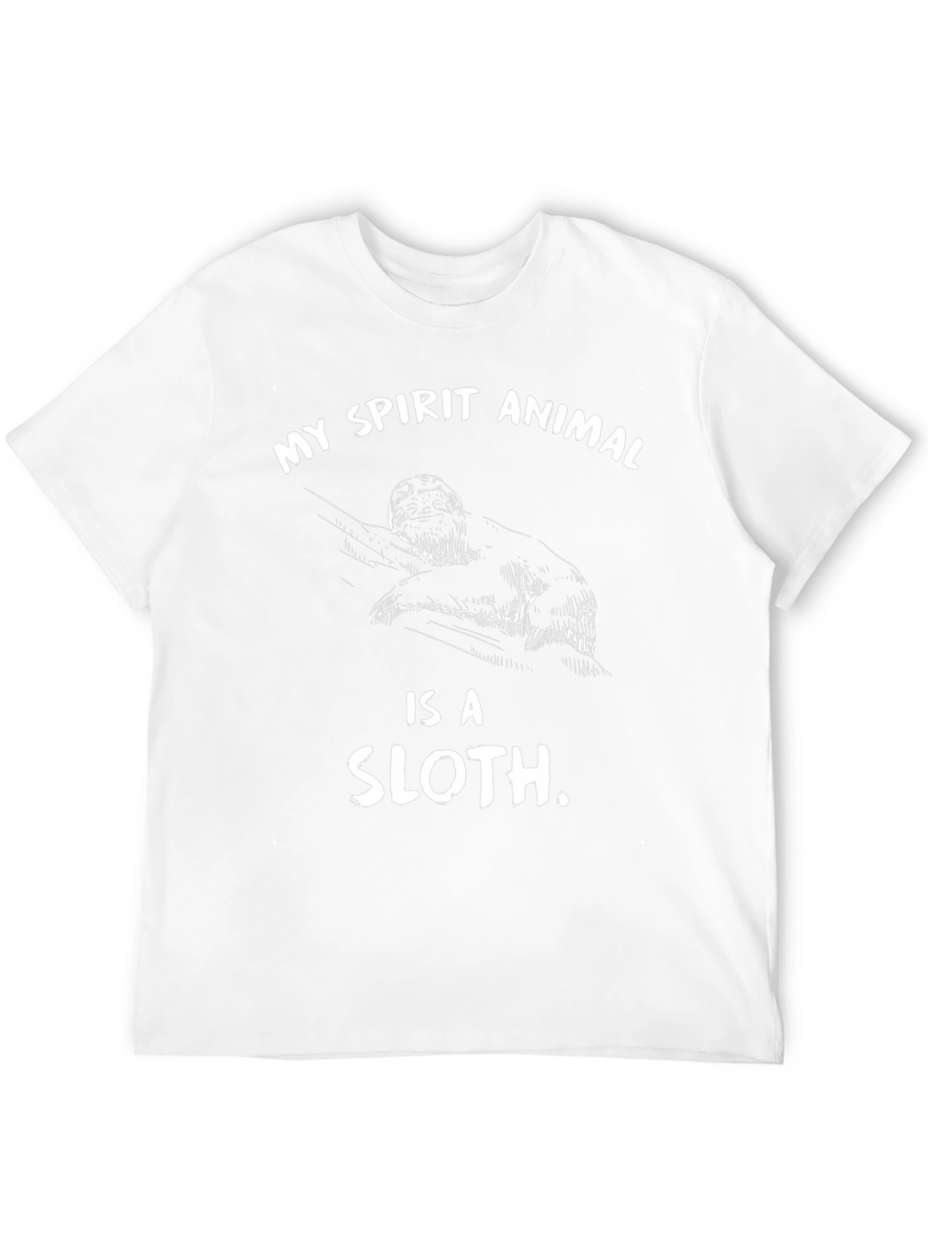 My Spirit Animal is a Sloth Graphic Tee