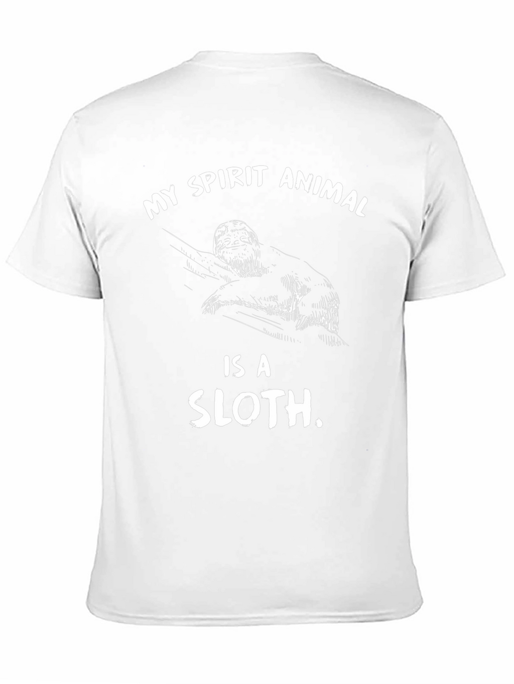 My Spirit Animal is a Sloth Graphic Tee