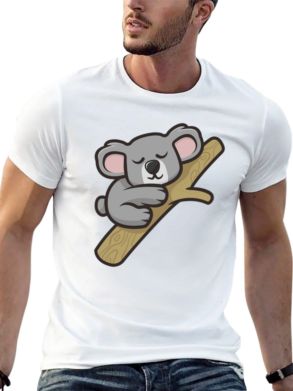 Cute Koala Graphic T-Shirt - Soft Cotton Tee