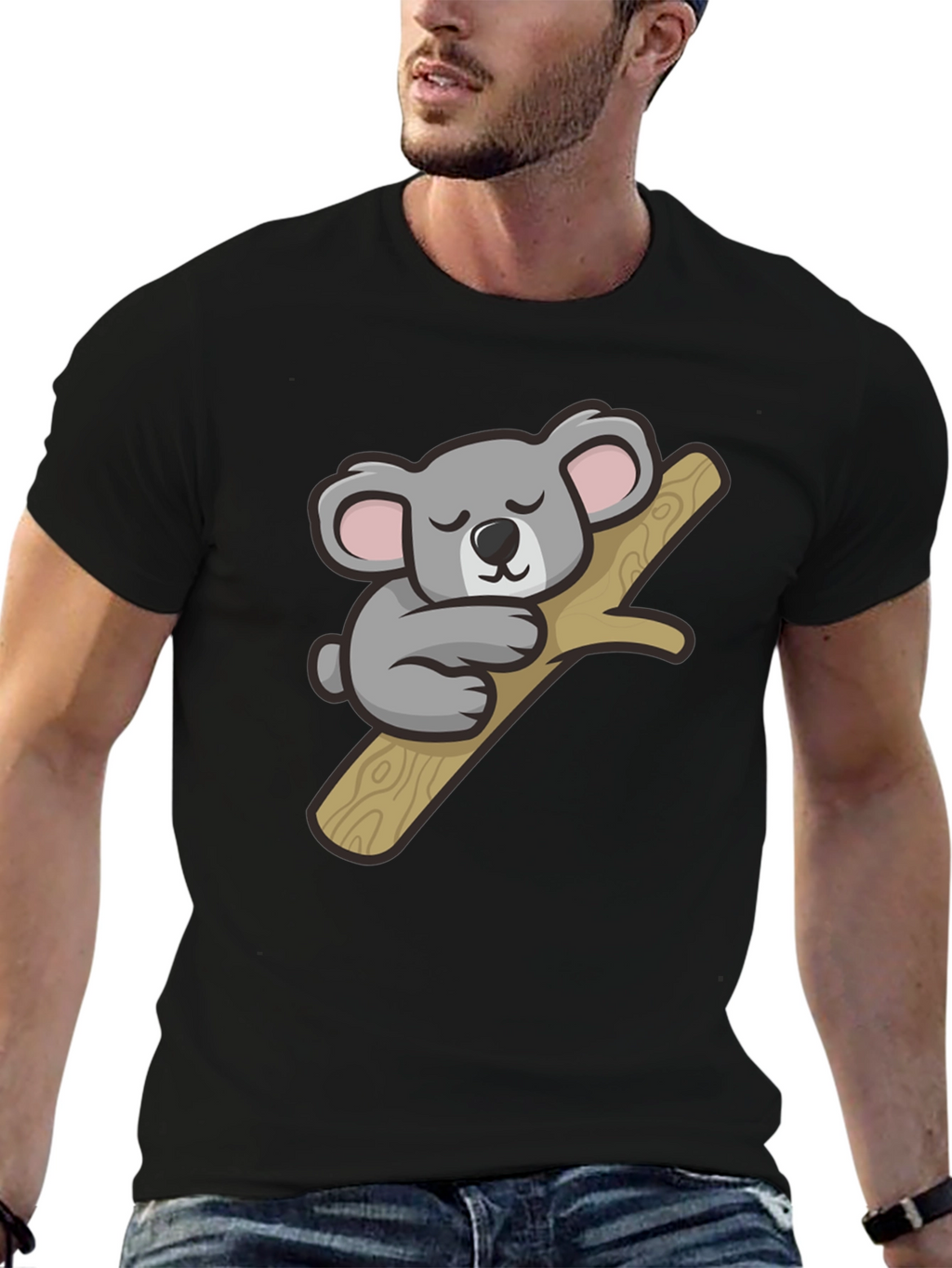Cute Koala Graphic T-Shirt - Soft Cotton Tee