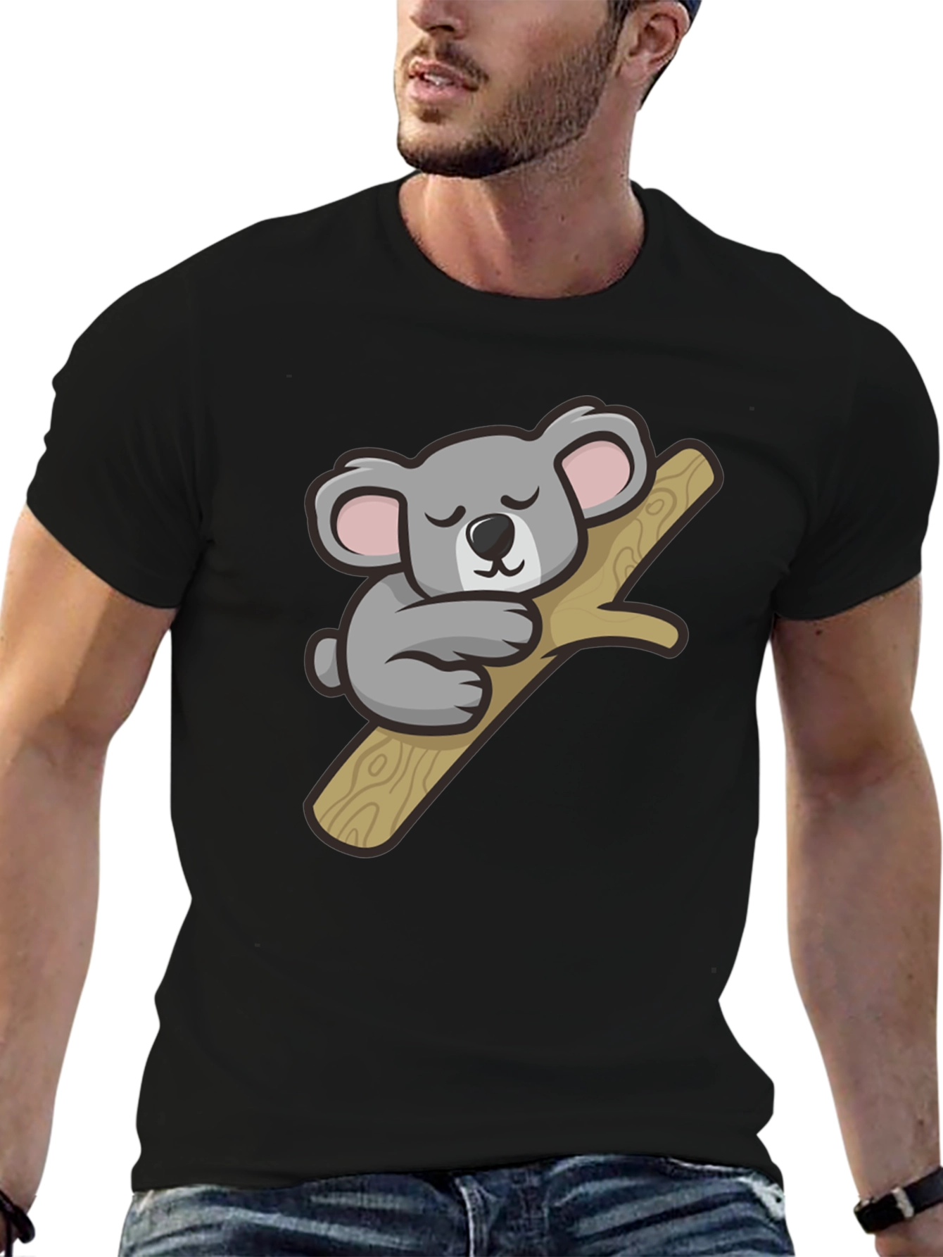 Cute Koala Graphic T-Shirt - Soft Cotton Tee
