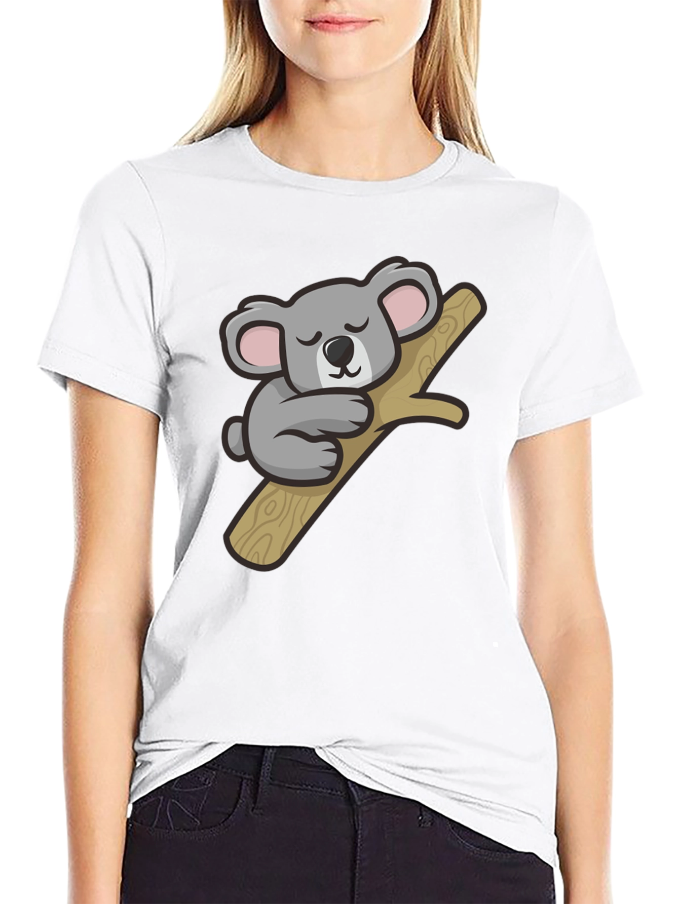 Cute Koala Graphic T-Shirt - Soft Cotton Tee