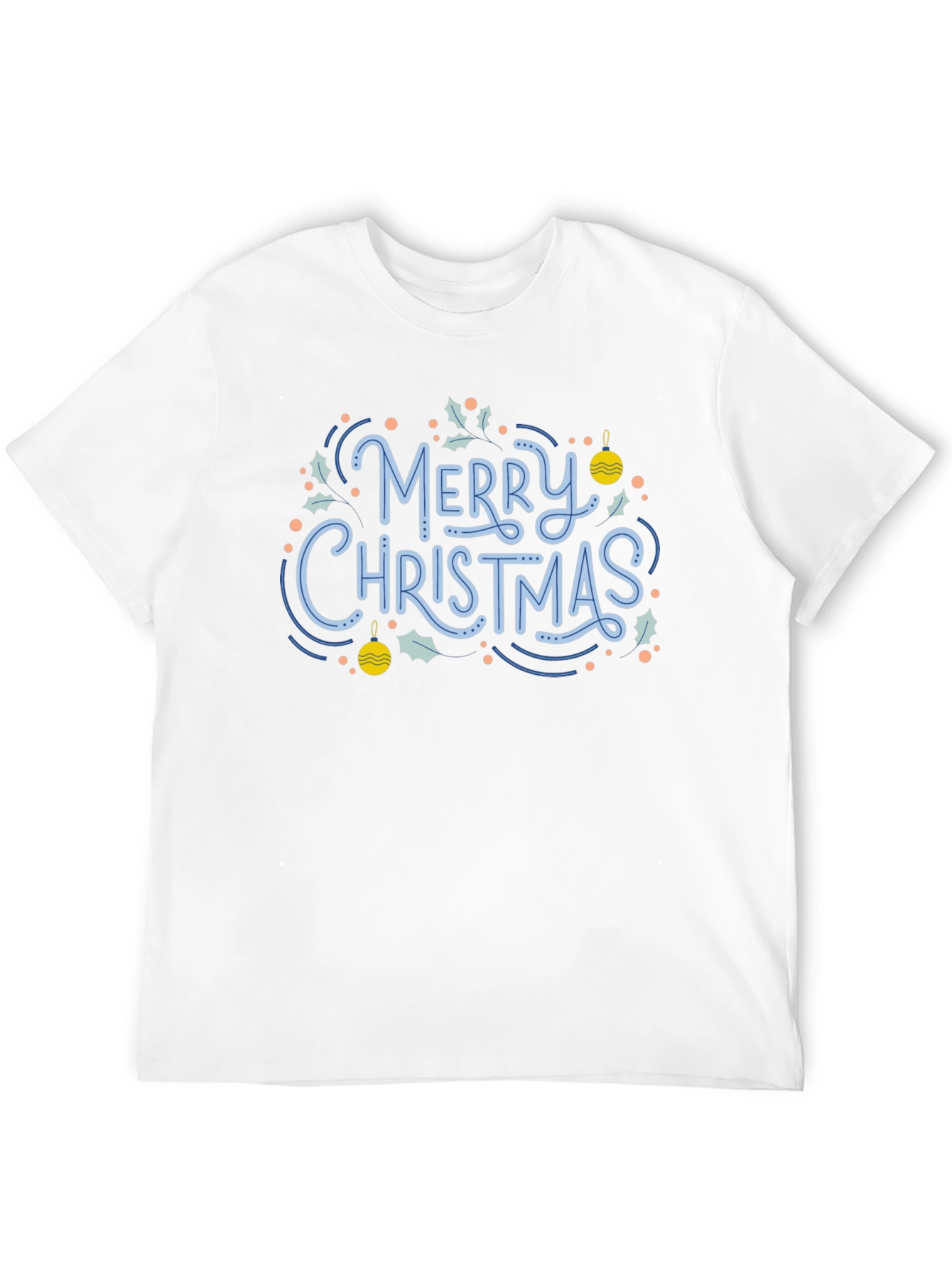 Festive Merry Christmas Graphic Tee