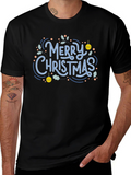 Festive Merry Christmas Graphic Tee