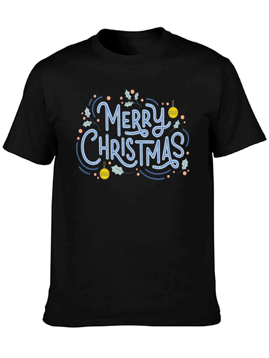 Festive Merry Christmas Graphic Tee
