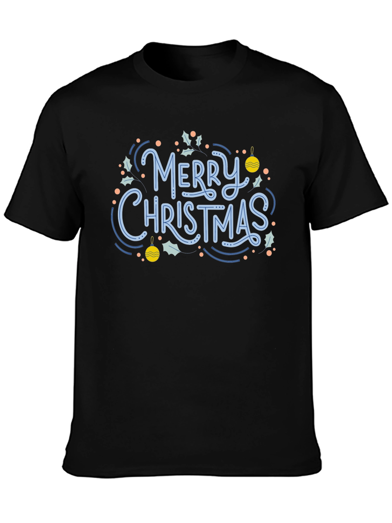 Festive Merry Christmas Graphic Tee