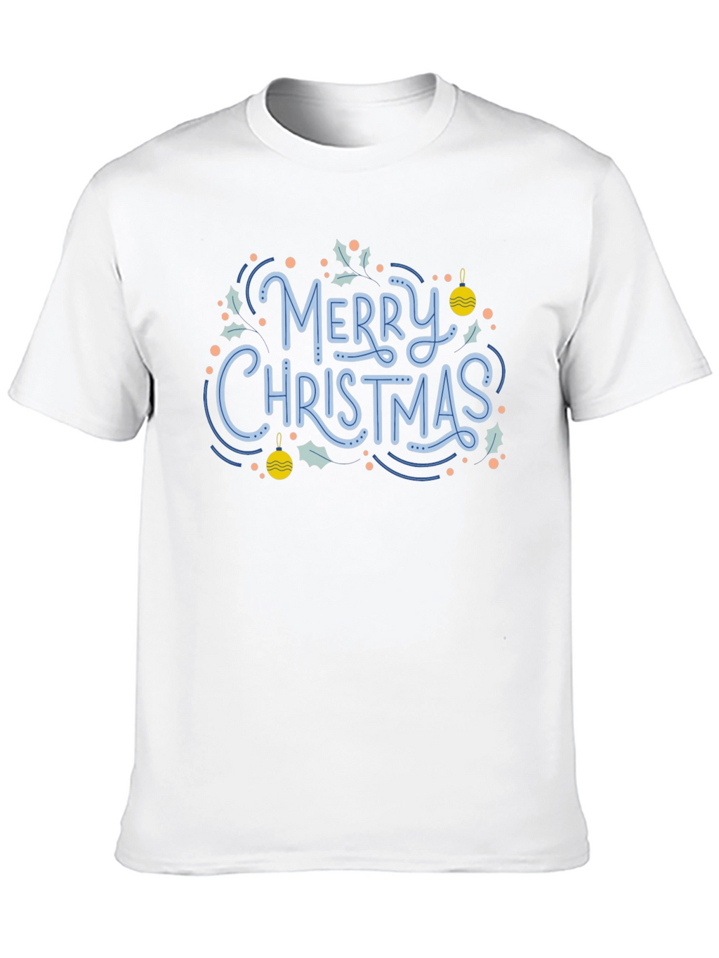 Festive Merry Christmas Graphic Tee
