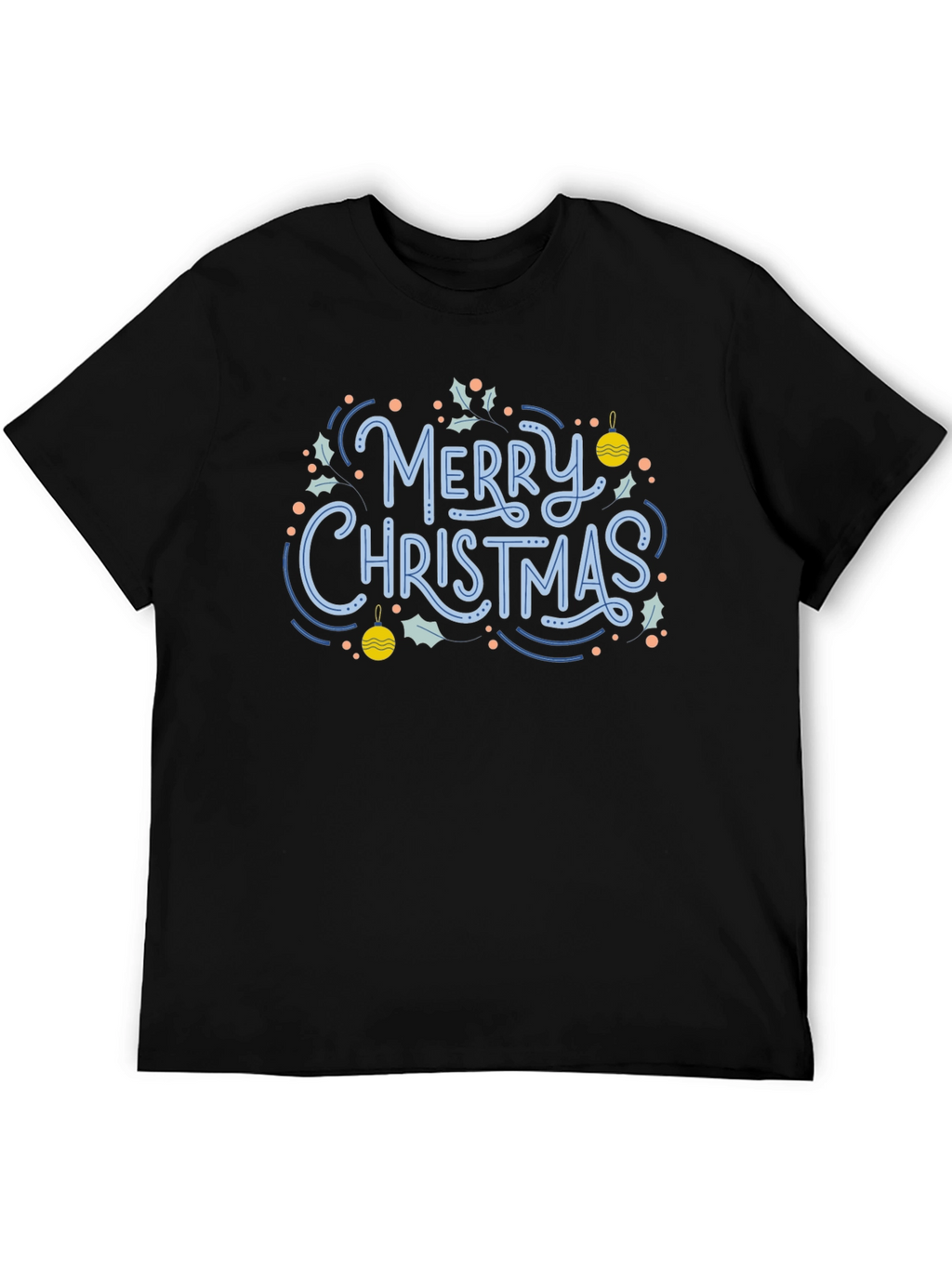 Festive Merry Christmas Graphic Tee